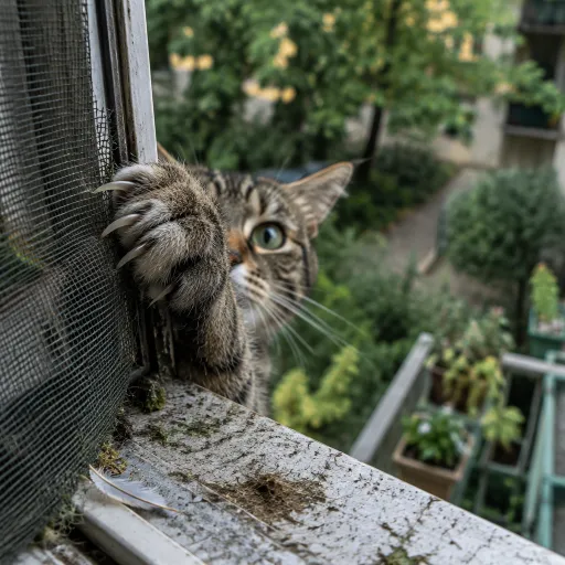 Fenêtres ouvertes en été : le syndrome du chat parachutiste, un danger méconnu