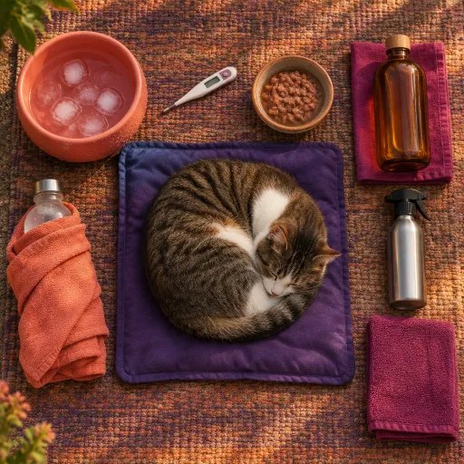 Canicule : les bons réflexes pour protéger votre chat quand le thermomètre s'emballe