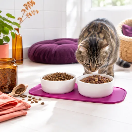 Changer les croquettes de son chat sans déclencher une grève de la faim