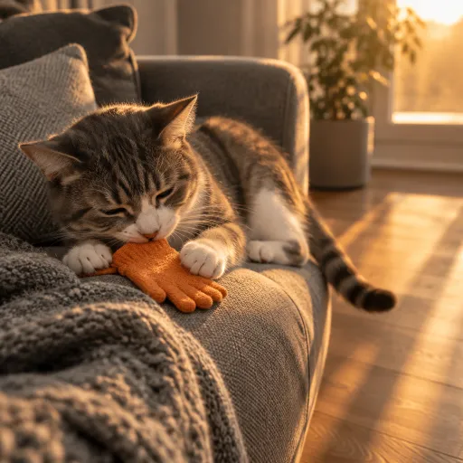 Chat qui mordille pendant les caresses : décoder ce signal souvent mal compris