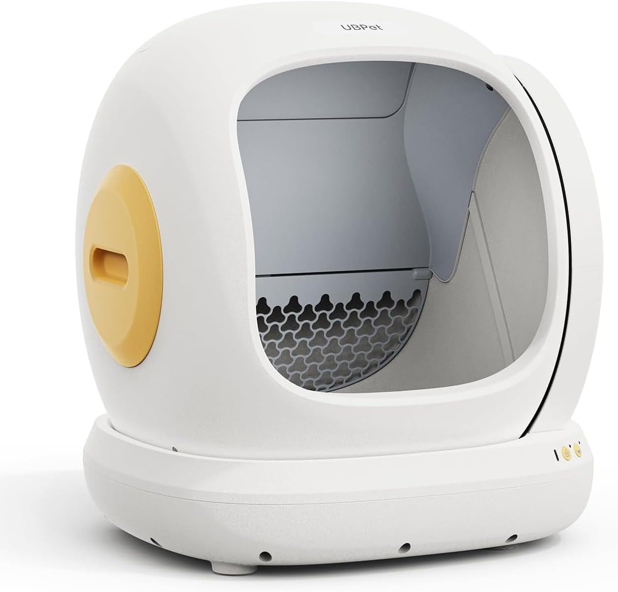 Litiere Chat Autonettoyante UBPet C20,Grande Ouverture/Ultra Sûr/Anti-Fuites/Anti-Odeur/Contrôle de l'APP, Bac a Litiere pour Chat Electrique Automatique 75L,Idéal pour Plusieurs Chats