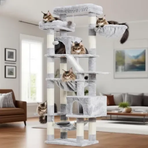 Test Heybly Arbre À Chat : Un paradis vertical pour vos félins