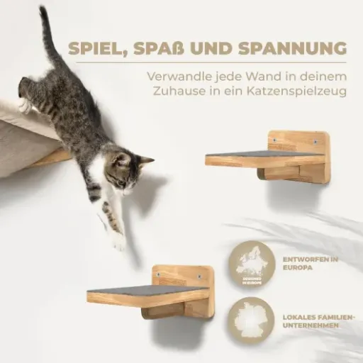 Test WOOWOOD Mur d'escalade pour chats : un terrain de jeu mural pour vos félins