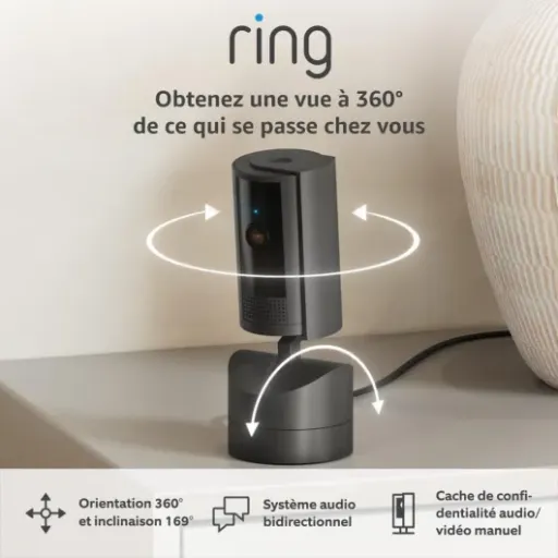 Test Caméra intérieure orientable Ring : surveillez vos animaux comme jamais.