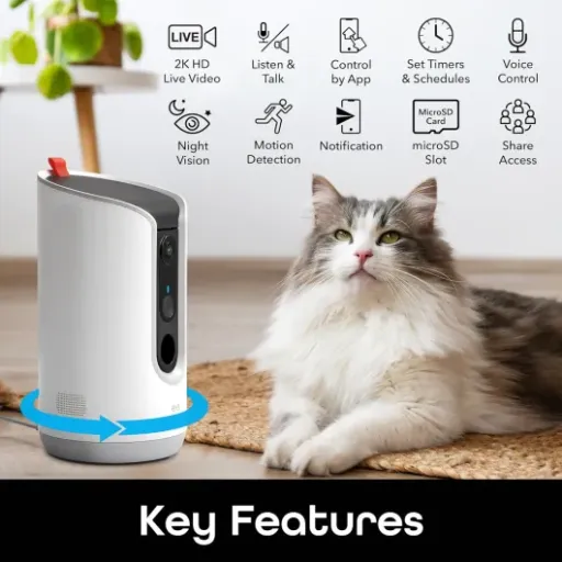 Test Geeni Treat Cam Pro : la caméra à friandises qui fait le job sans abonnement obligatoire