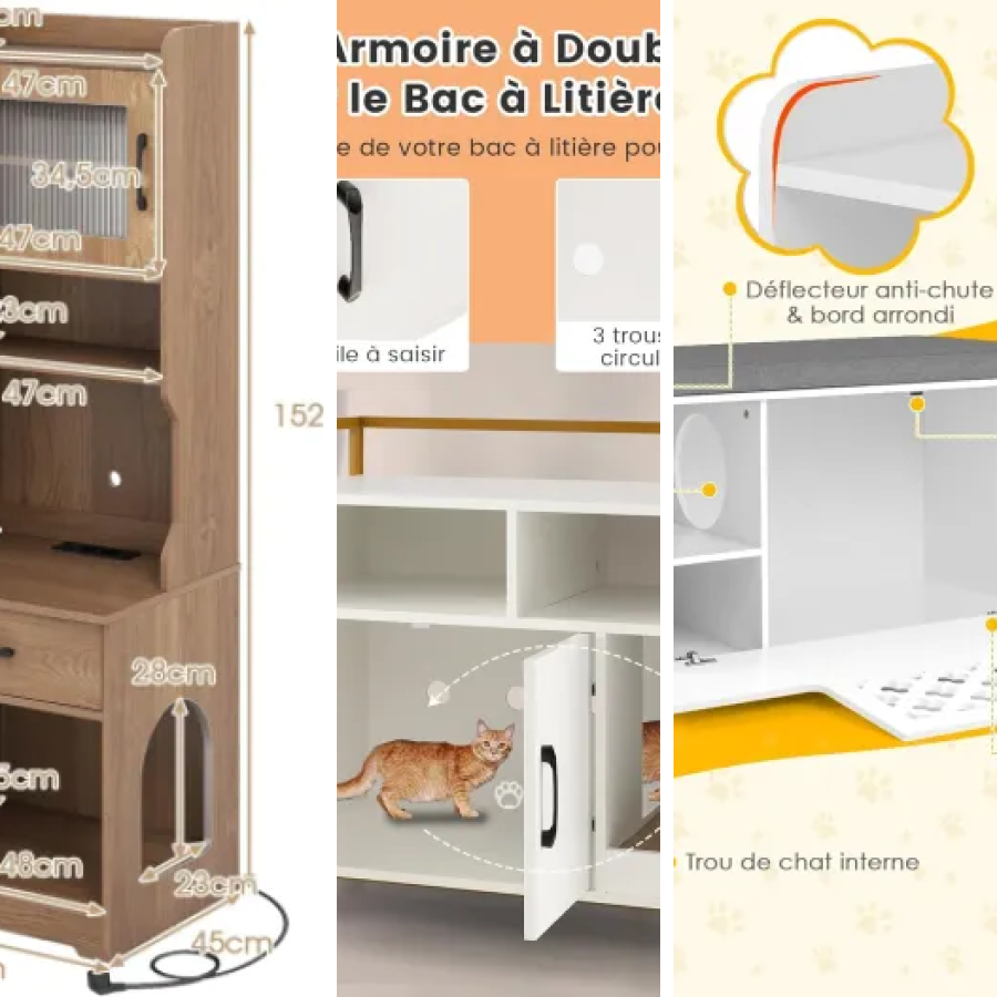 Les meilleurs meubles intégrés pour chat : notre top 7 (2026)
