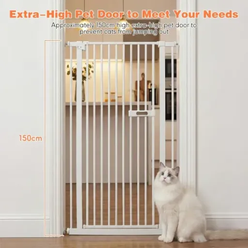Test Barrière de sécurité extra haute Aeroflexa : la barrière géante qui calme (un peu) les chats cascadeurs