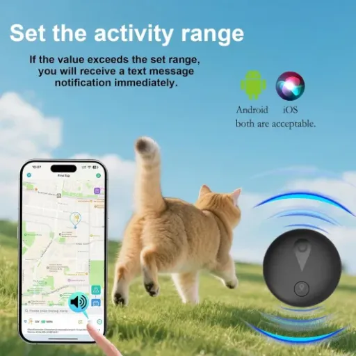 Test Collier GPS Chat/Chien Yukcxoo : un simple porte-clés Bluetooth déguisé en GPS