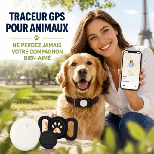 Test Collier GPS Chat novaherbstar : un faux GPS qui dépend à fond d’Apple