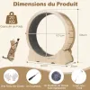 Test COSTWAY Roue pour Chat en Bois 101 cm : grosse roue, gros chat, gros doute… puis bonne surprise