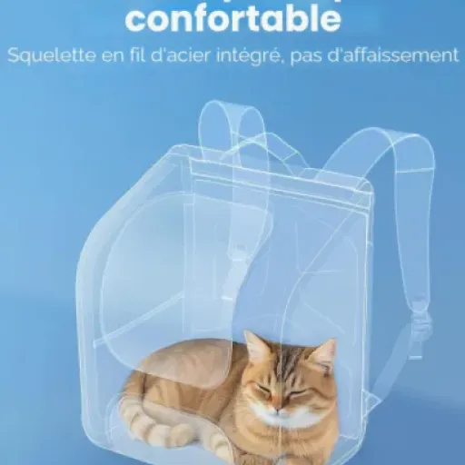Test Pecute Sac à Dos Chat : un gros sac bulle pratique pour les petits chats urbains