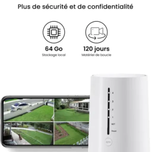 Test ARCCTV Q4 4MP Kit 4 caméras solaires : un système complet sans abonnement qui fait le job