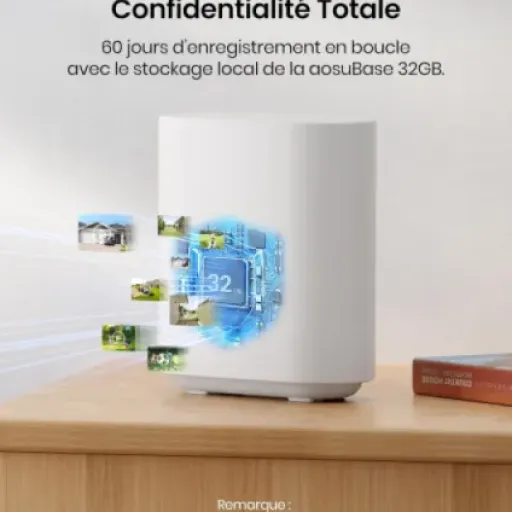 Test aosu 2K Kit 4 Caméras : la solution maison pour surveiller sans abonnement