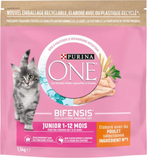 Kitten Poulet Céréales Complètes 1,5KG(6 pack)