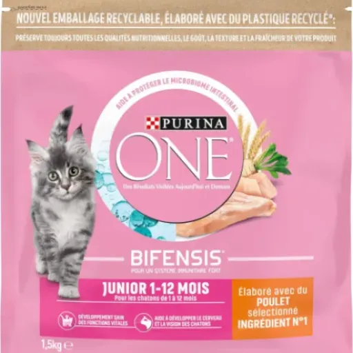Test PURINA ONE Kitten Poulet Céréales Complètes : des croquettes simples qui font le job pour les chatons