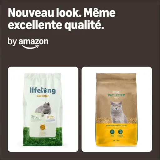 Test by Amazon Litière Maïs 25L : agglomérante, pas chère… mais avec quelques surprises