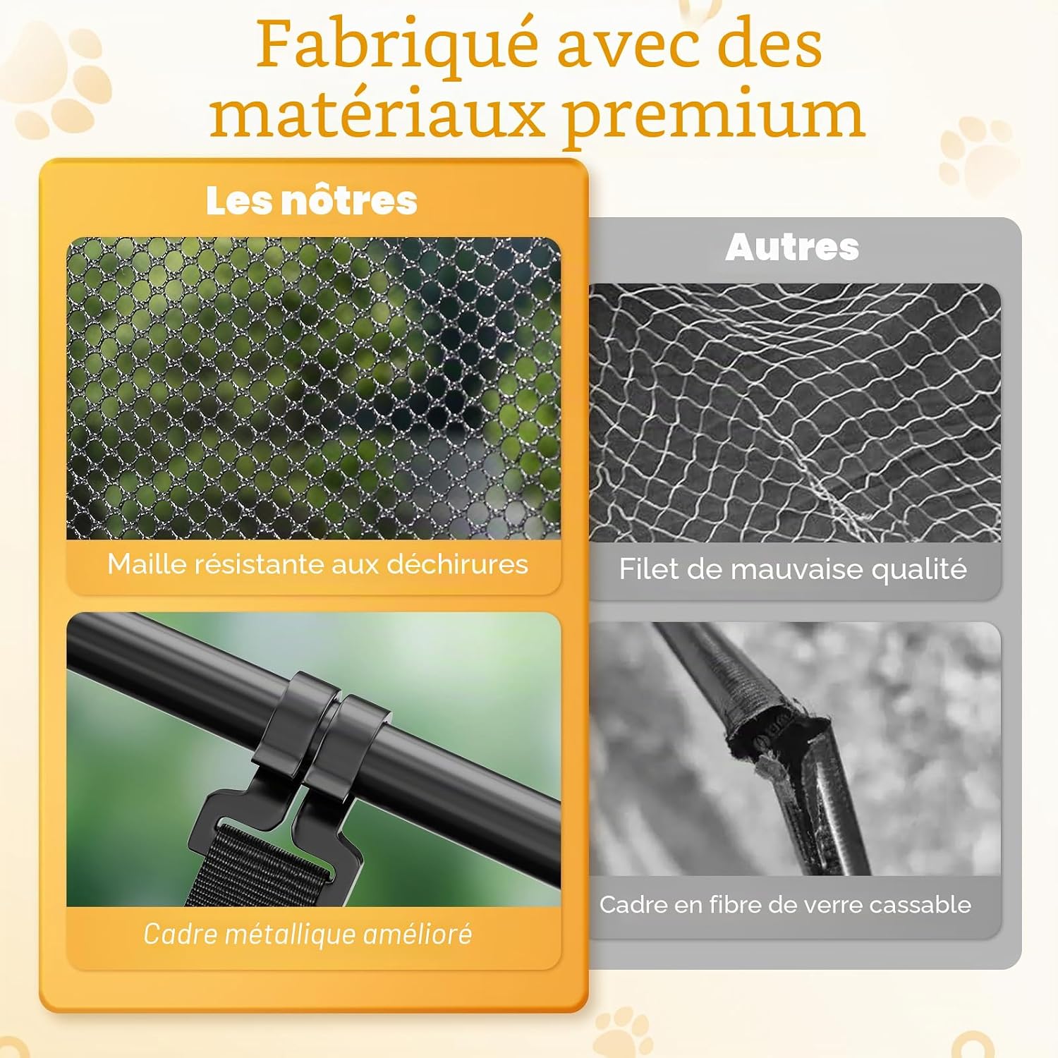 Rywell Enclos pour Chat Extérieur 145x110x110cm,Très Grande Enclos Chat Exterieur à 3 Niveaux pour Chatons, Lapins, Furets, Tente pour Chat Pliable avec Sac de Transport et Piquets de Sol Noir Trois étages