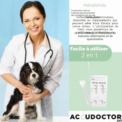 Test AccuDoctor Giardia + Parvovirus : le kit maison qui peut vous éviter quelques passages chez le véto
