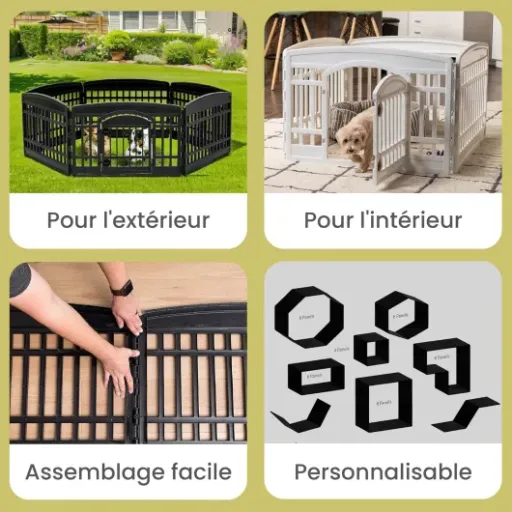 Test Iris Ohyama CI-604E : le parc pour chien en plastique qui fait le job à la maison
