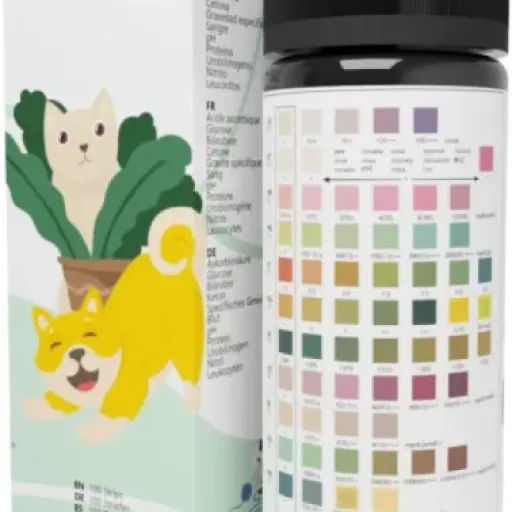 Test bandelettes Accudoctor 11 paramètres : contrôler la santé de son chien ou chat sans se ruiner